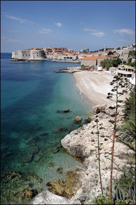 Adriatic coastline near Dubrovnik